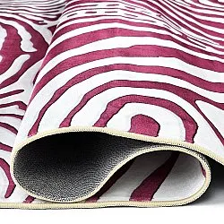 Alfombra Wilton - Zebra (rosa)