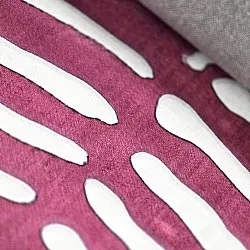 Alfombra Wilton - Zebra (rosa)