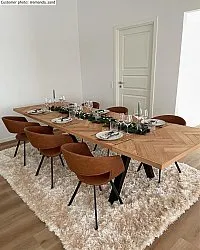 Alfombras de pelo largo - Janjira (offwhite)