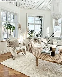 Alfombras de pelo largo - Stettin (offwhite)