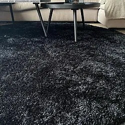 Runda mattor - Cosy (negro)
