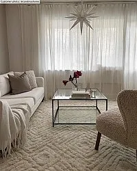 Alfombras de pelo largo - Monti (offwhite)