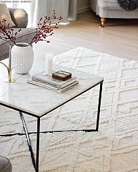 Alfombras de pelo largo - Rostock (offwhite)