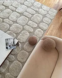 Alfombras de pelo largo - Fondi (beige)