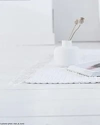 Alfombra de algodón - Silje (blanco)