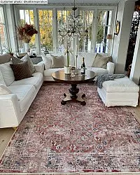 Alfombra Wilton - Douz (rojo/multi)