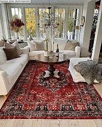 Alfombra Wilton - Soussi (rojo/multi)
