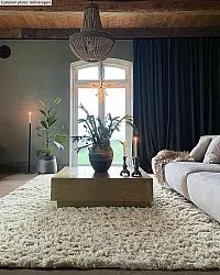 Alfombra de Lana - Aliste Wool Shaggy (alabaster gleam)