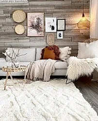 Alfombras de pelo largo - Everett (offwhite)