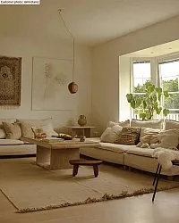 Alfombra de Lana - Layton (beige)