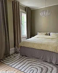 Alfombra de algodón - Inez (beige)