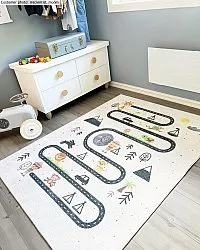 Alfombra infantil - Safari road