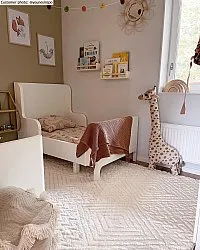 Alfombras de pelo largo - Stettin (offwhite)