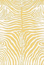 Alfombra Wilton - Zebra (amarillo)