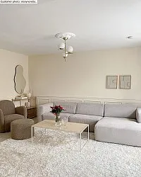 Alfombras de pelo largo - Cosy (beige)