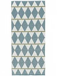 Alfombra de plástico - Horredsmattan Zigge (azul)