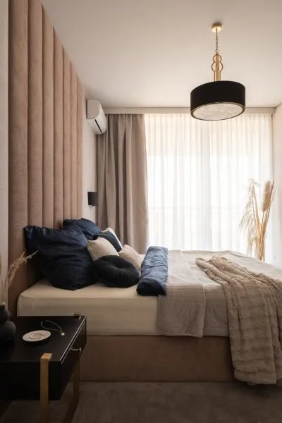 cortinas para paredes beige