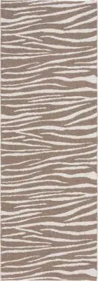 Alfombra de plástico - Horredsmattan Zebra (beige)