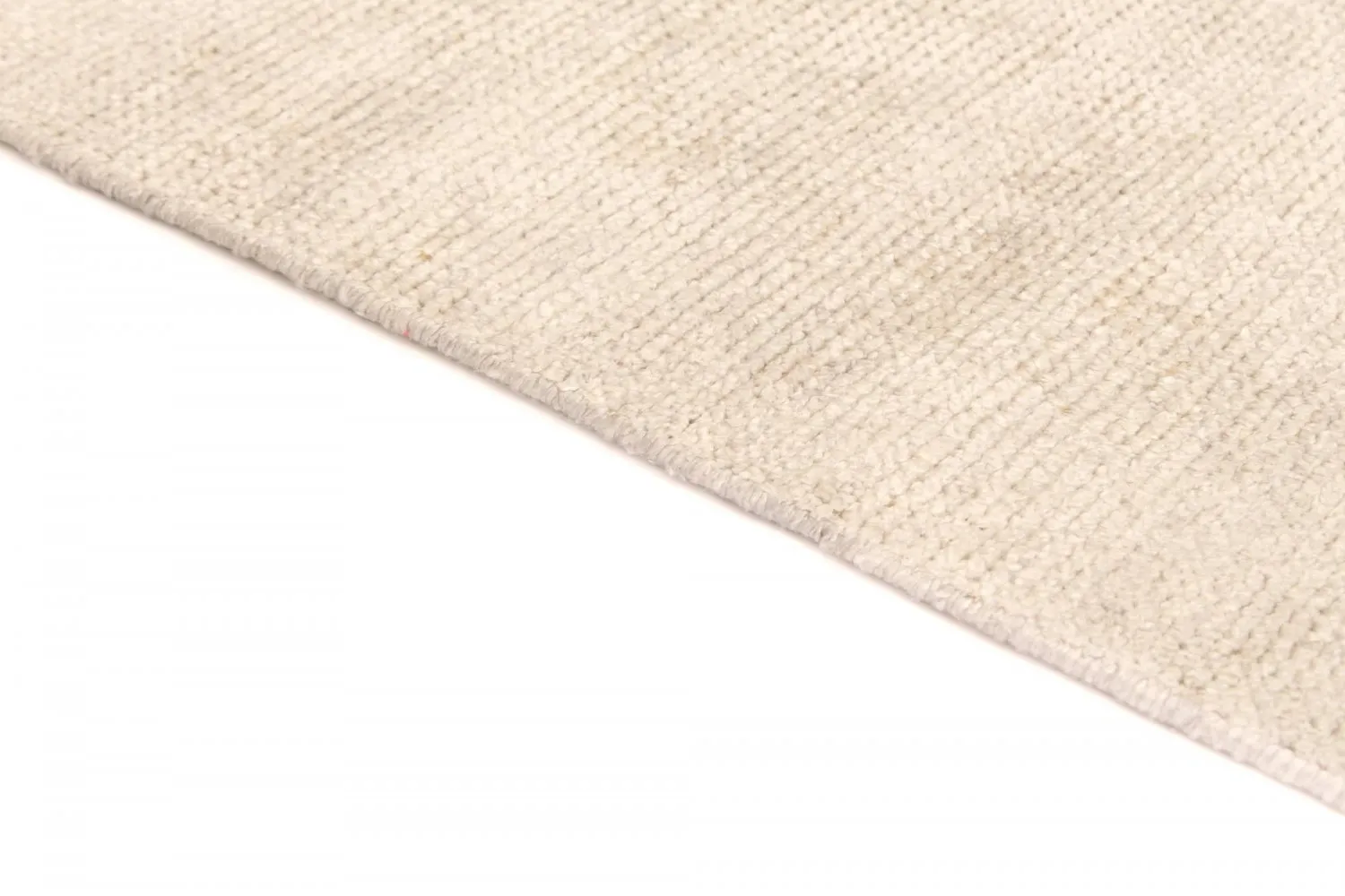 Alfombra de seda de bambú - Faliraki (gris claro)