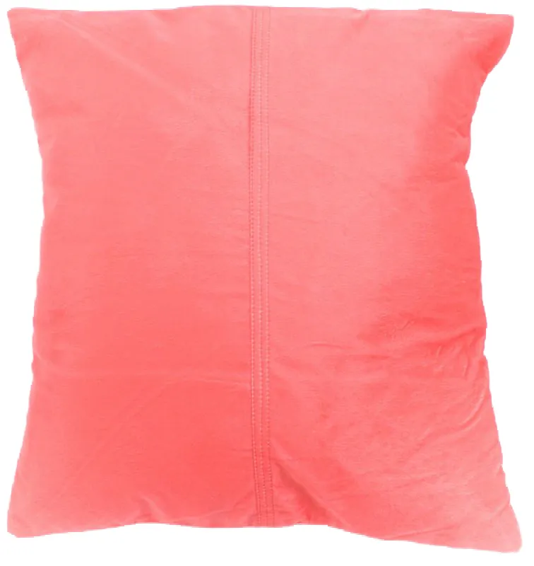 Cojín de terciopelo (rosa) (funda de cojín) 45 x 45 cm