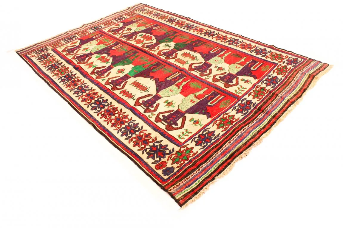 Alfombra kilim oriental 289 x 200 cm