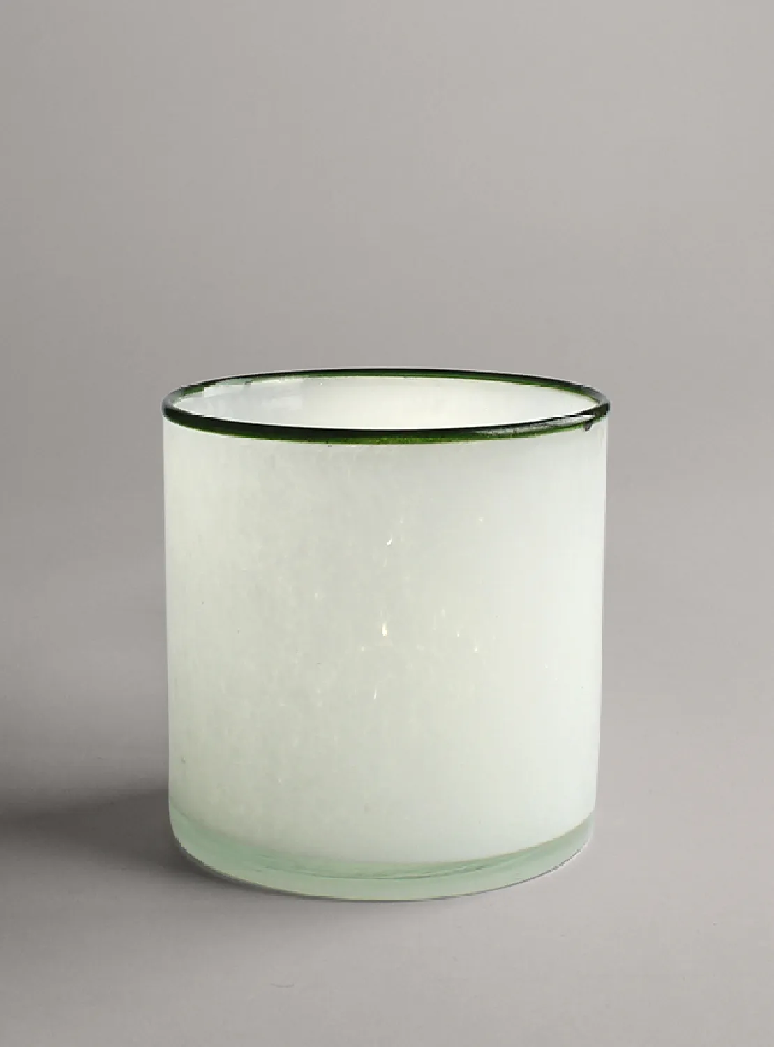 Candelero M - Harmony (blanco/verde oscuro)