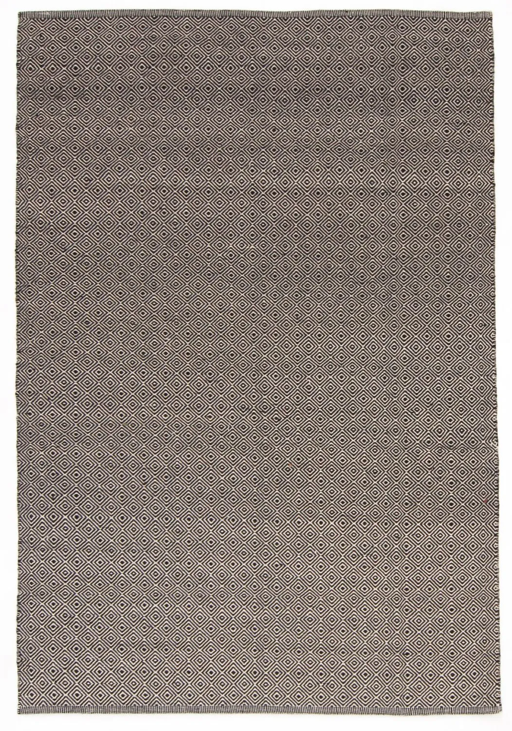 Alfombra de Lana - Varella (negro/blanco)