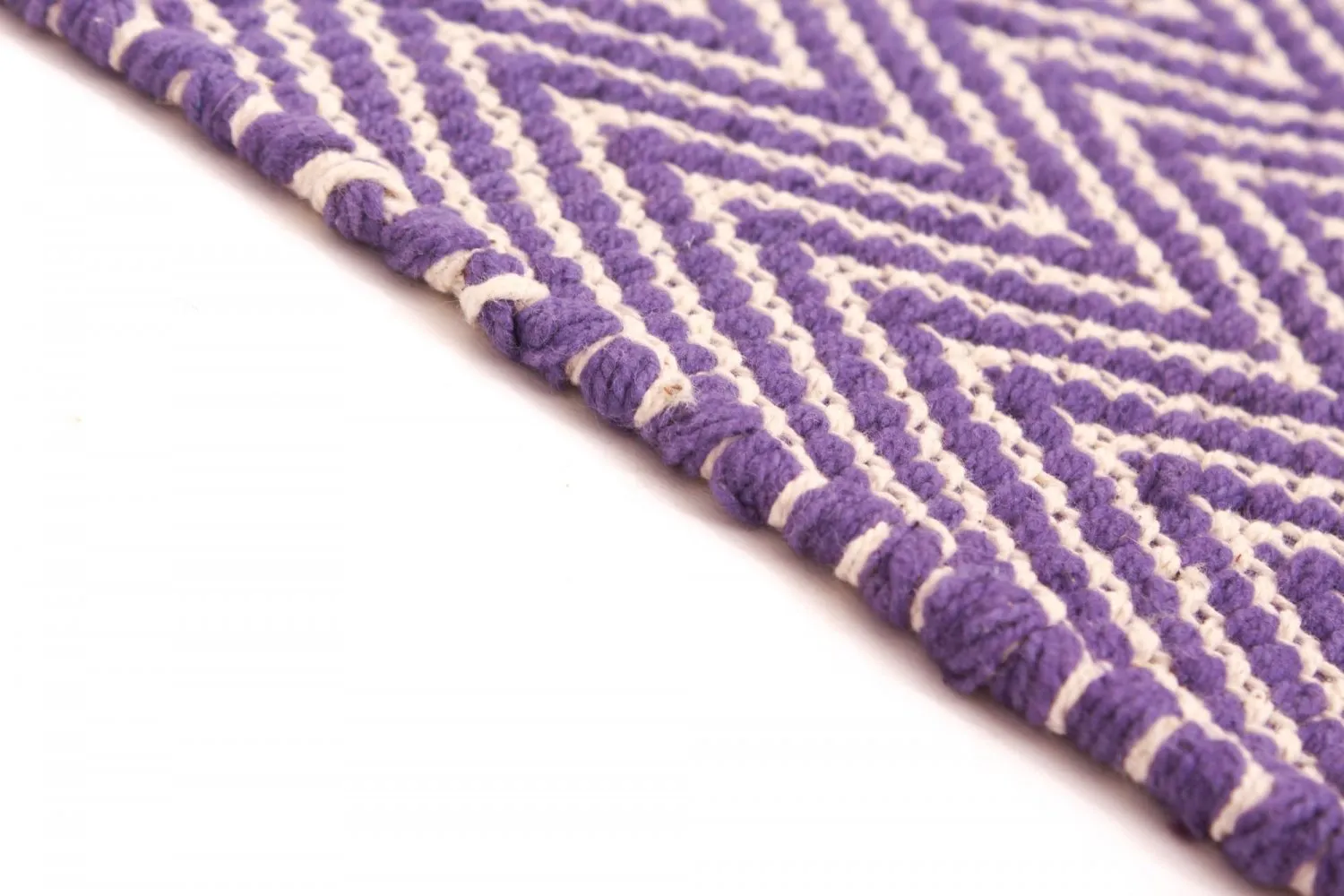 Alfombra de algodón - Marina (morada)