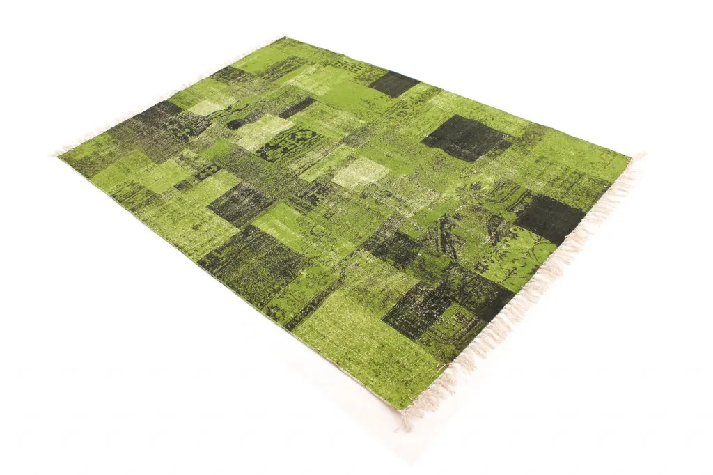 Alfombra de algodón - Devenport (verde)