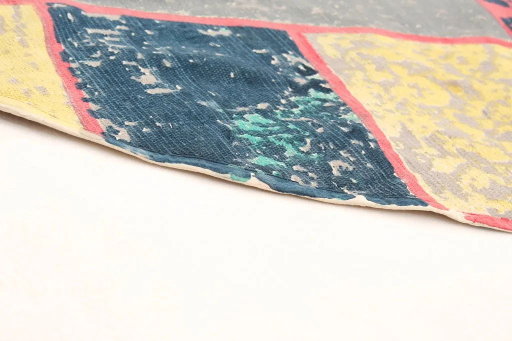 Alfombra de algodón - Bastia (redondo) (multicolor)