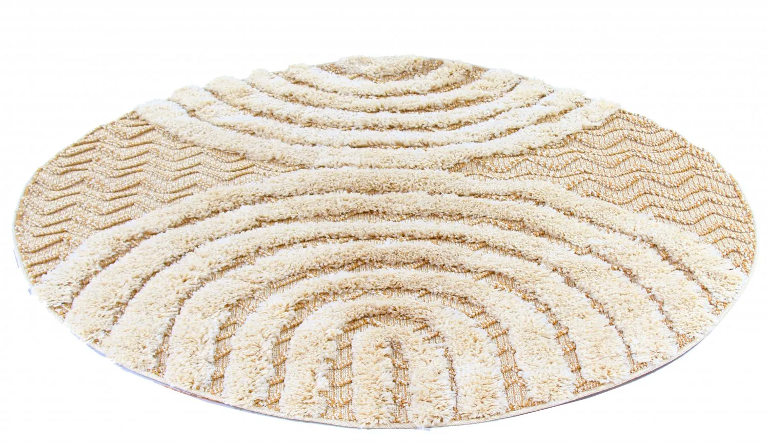 Alfombras redondeadas - Ronda (beige)