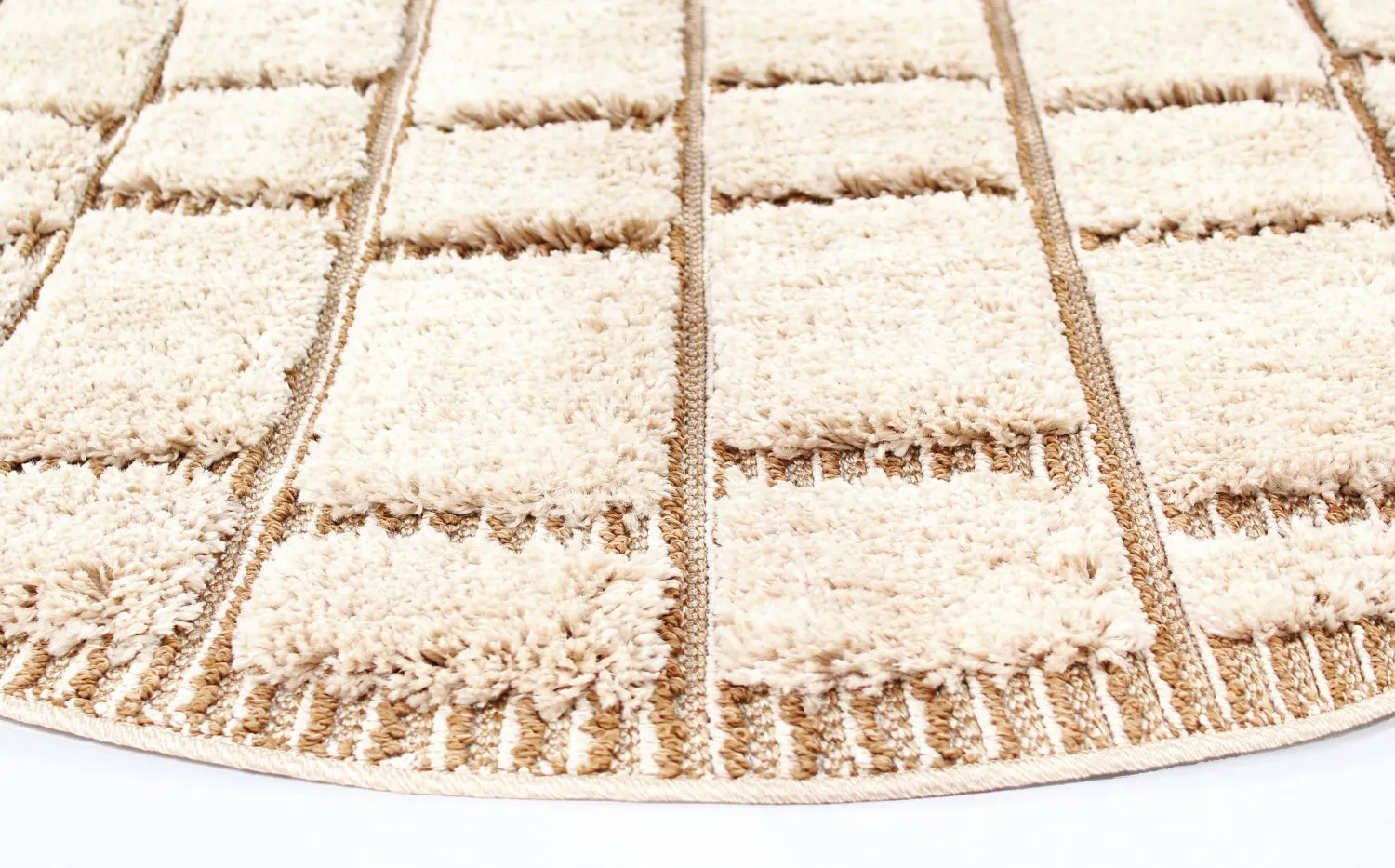 Alfombras redondeadas - Lousa (beige)