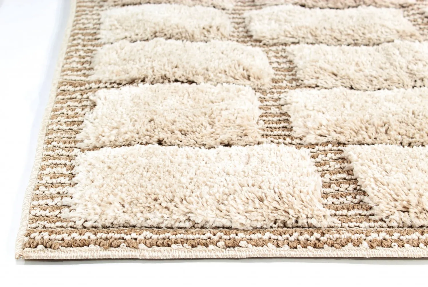 Alfombras de pelo largo - Lousa (beige)