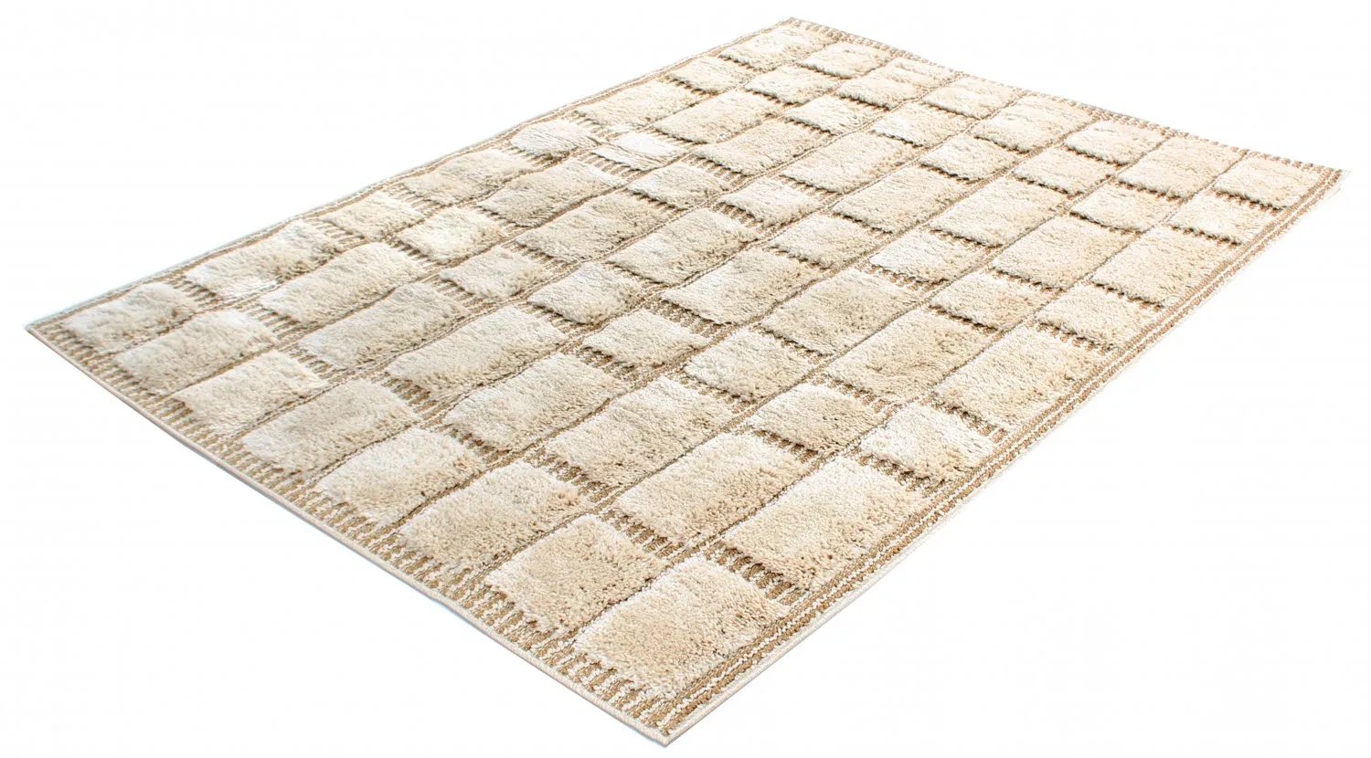 Alfombras de pelo largo - Lousa (beige)