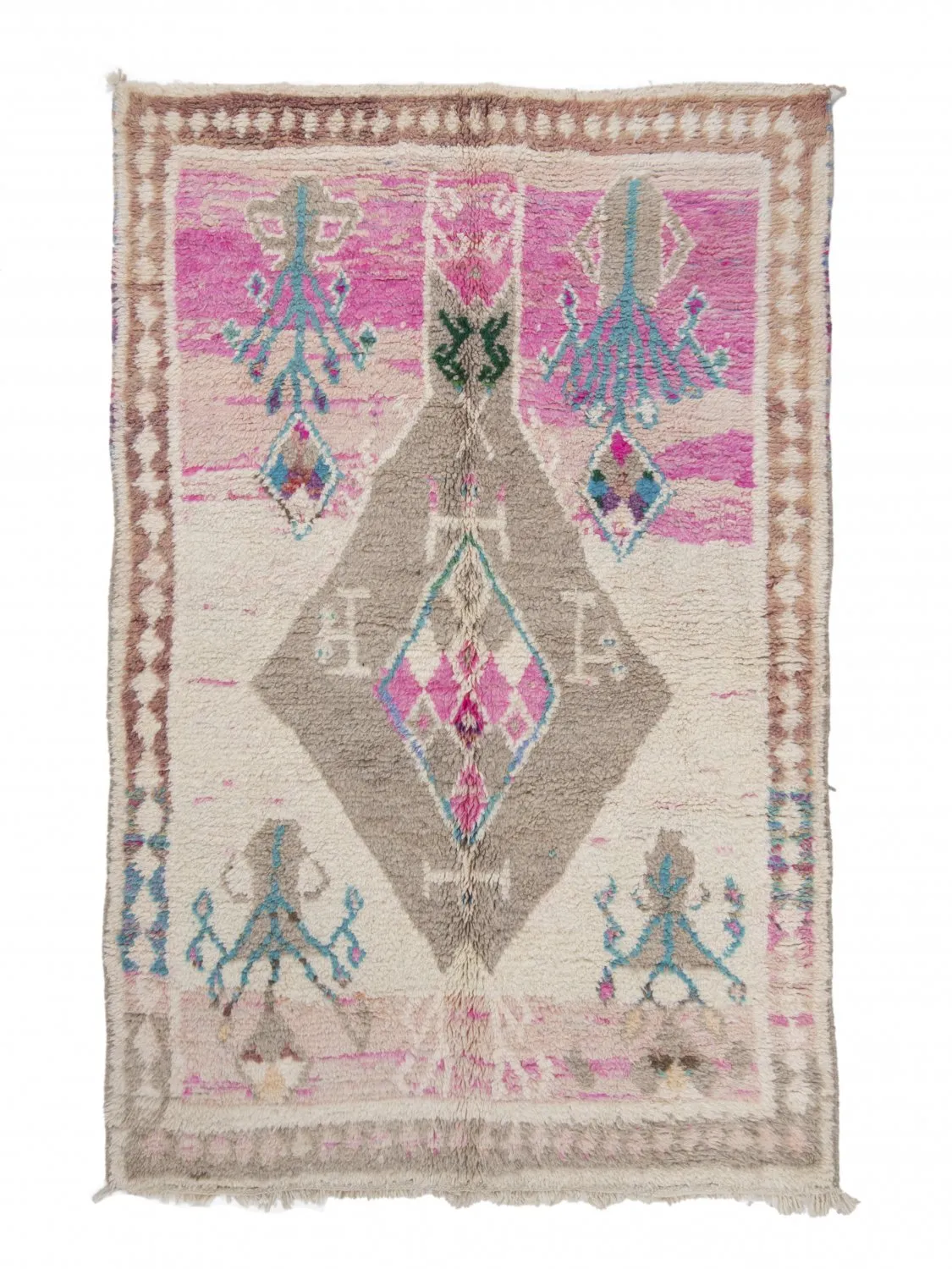Alfombra Kilim Marroquí Bereber Azilal 260 x 170 cm