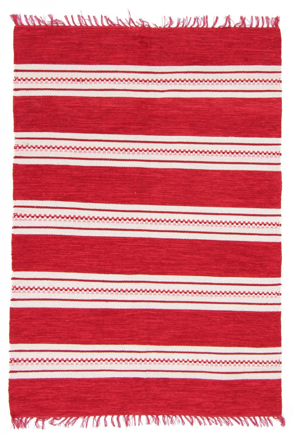 Alfombra de algodón - Kajsa (rojo)