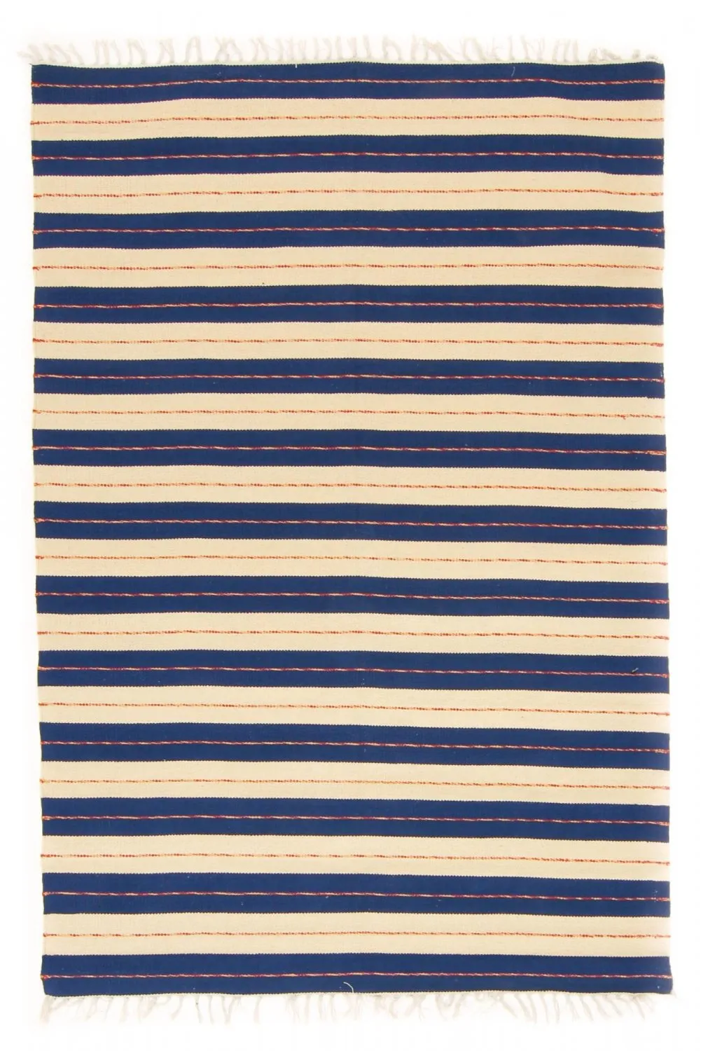 Alfombra de algodón - Alva (azul)