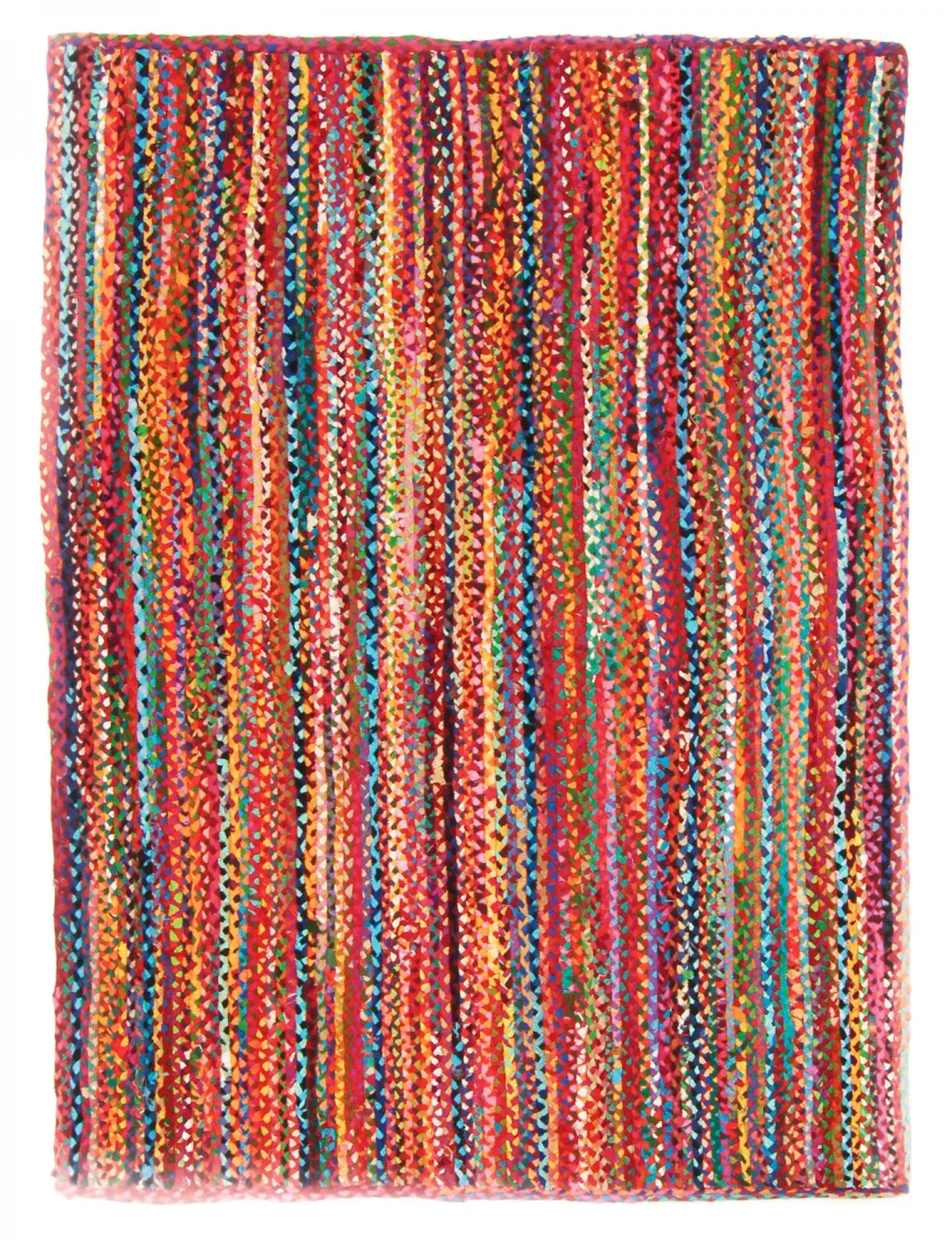 Alfombra de algodón - Flätan (multicolor)