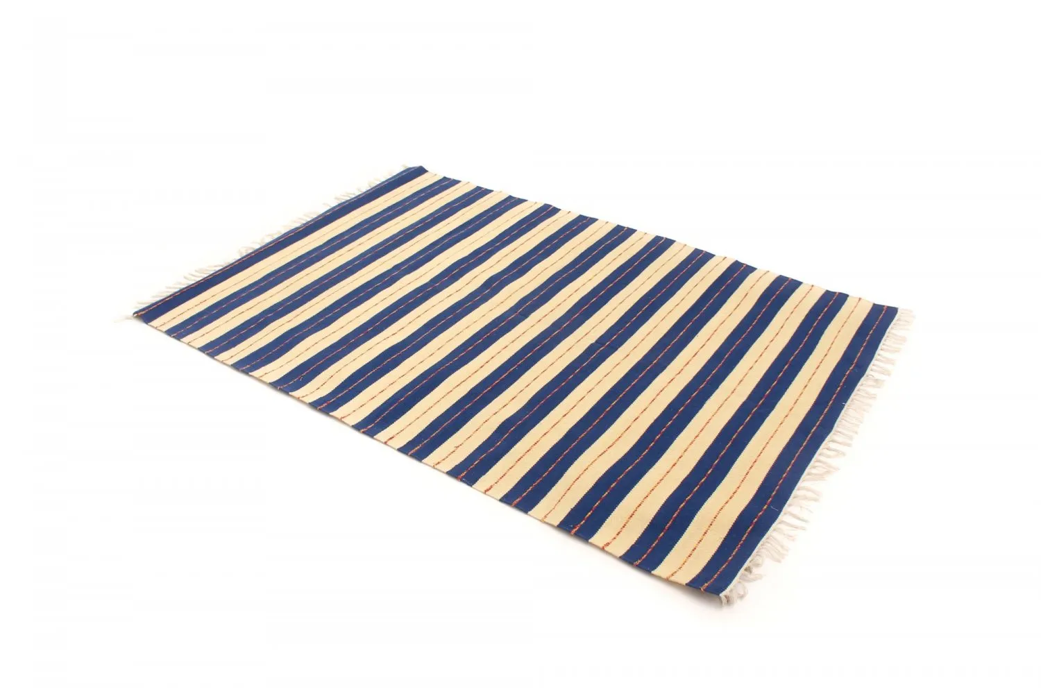 Alfombra de algodón - Alva (azul)