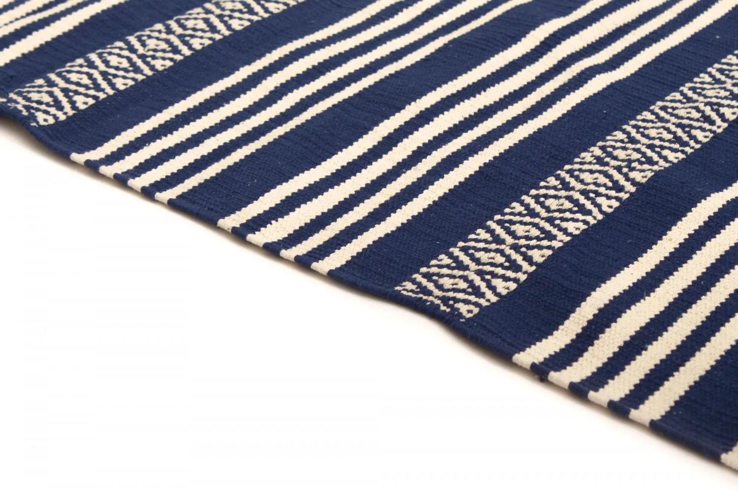 Alfombra de algodón - Ystad (azul)