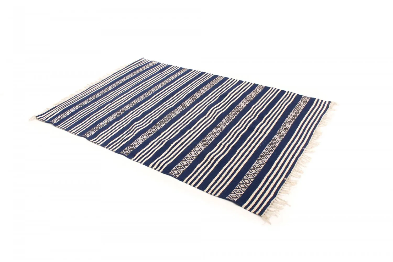 Alfombra de algodón - Ystad (azul)