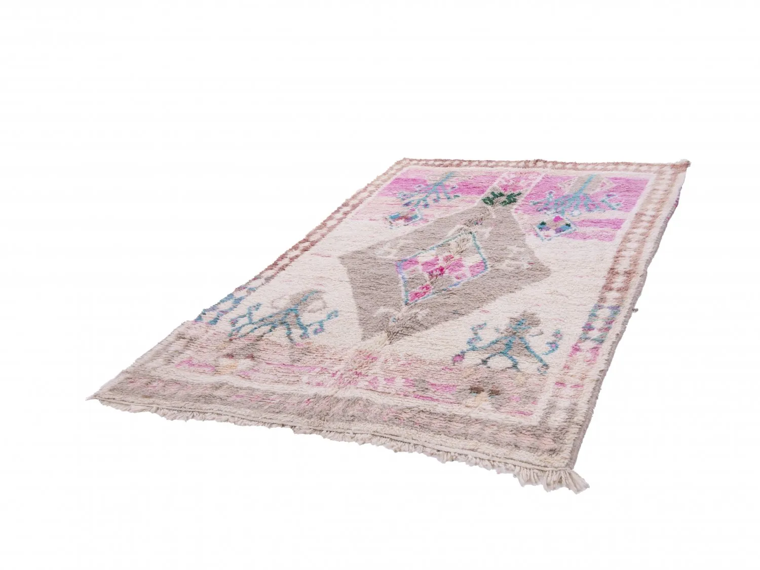 Alfombra Kilim Marroquí Bereber Azilal 260 x 170 cm