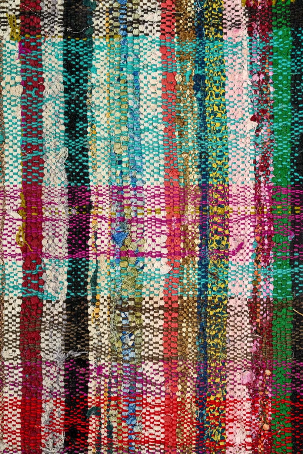 Alfombra Marroquí Bereber Boucherouite 160 x 300 cm