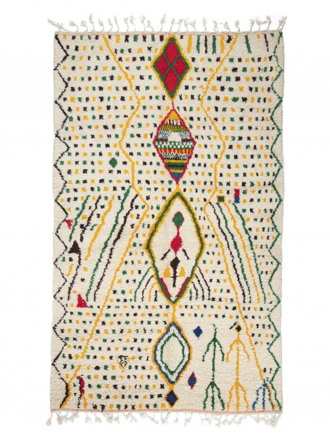 Alfombra Kilim Marroquí Bereber Azilal 310 x 190 cm