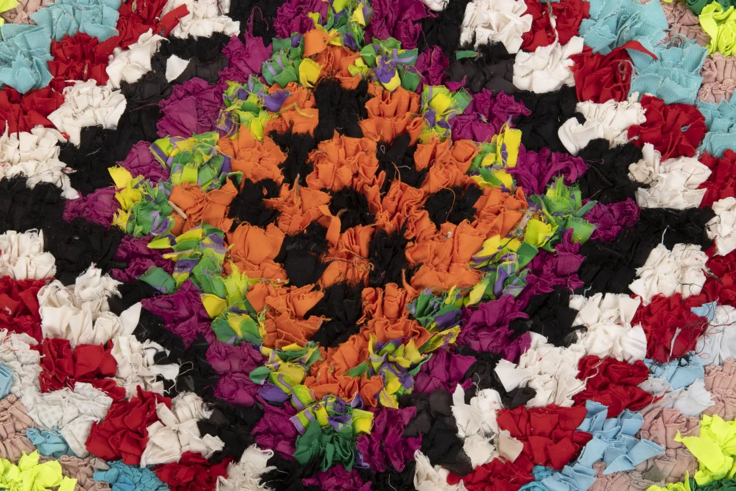 Alfombra Marroquí Bereber Boucherouite 315 x 170 cm