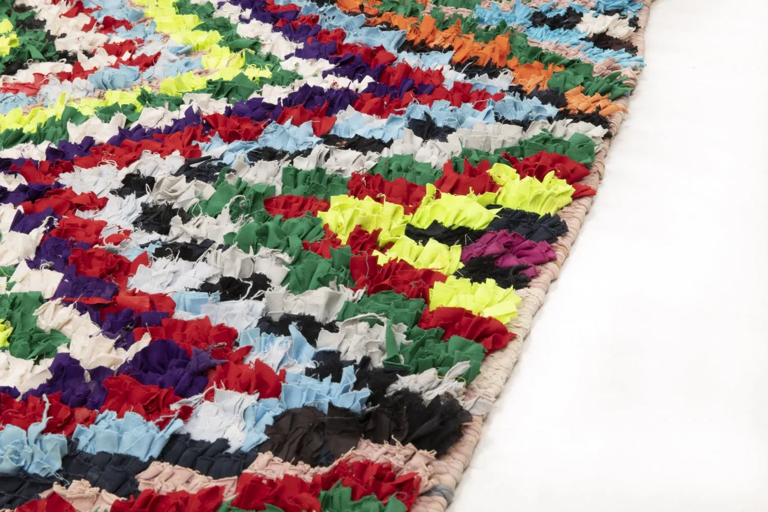 Alfombra Marroquí Bereber Boucherouite 315 x 170 cm