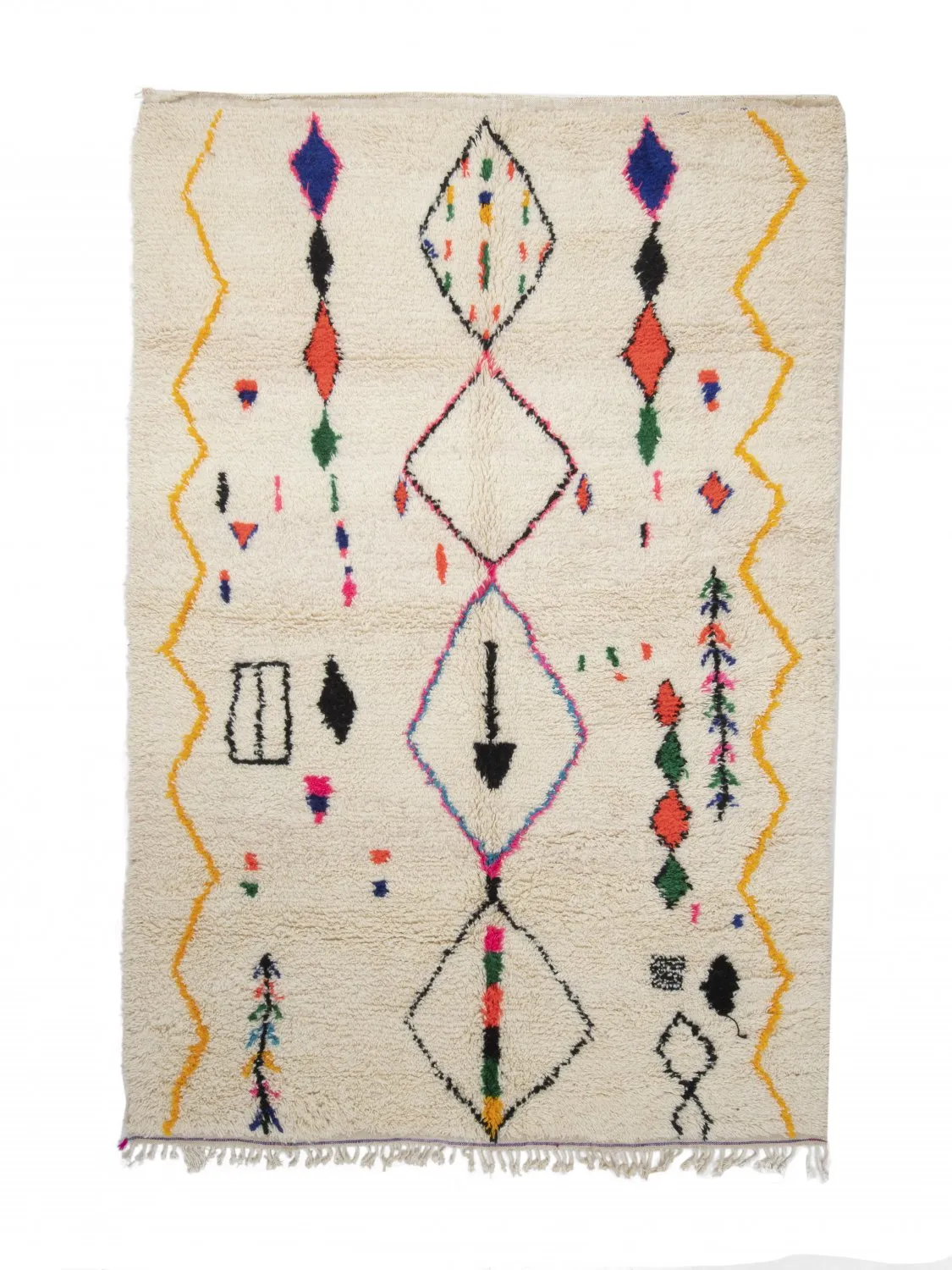 Alfombra Kilim Marroquí Bereber Azilal 290 x 200 cm