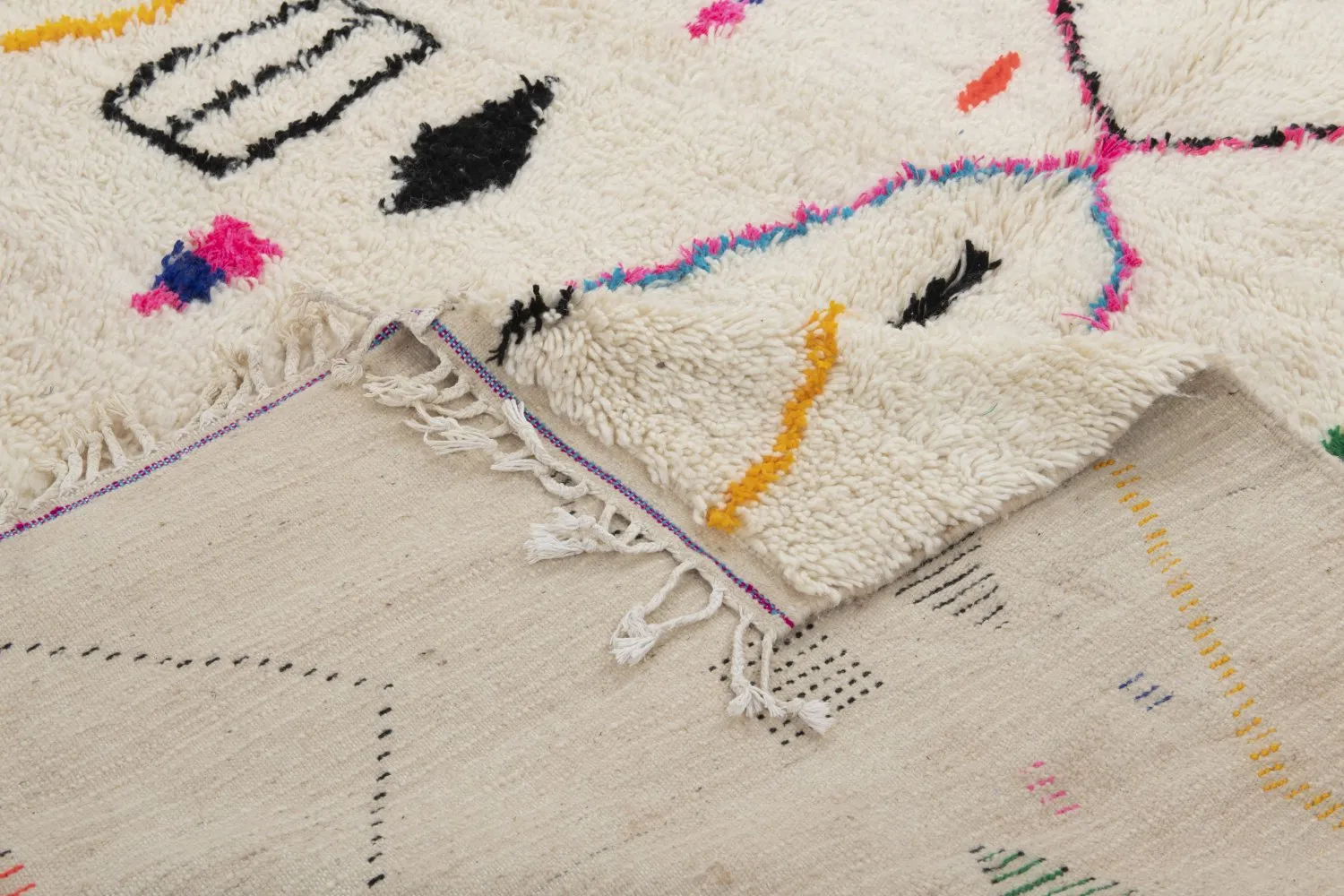 Alfombra Kilim Marroquí Bereber Azilal 290 x 200 cm