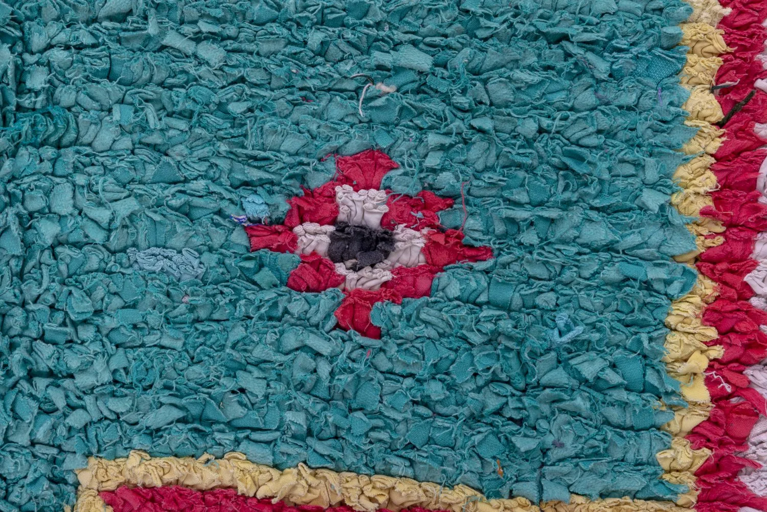 Alfombra Marroquí Bereber Boucherouite 310 x 160 cm