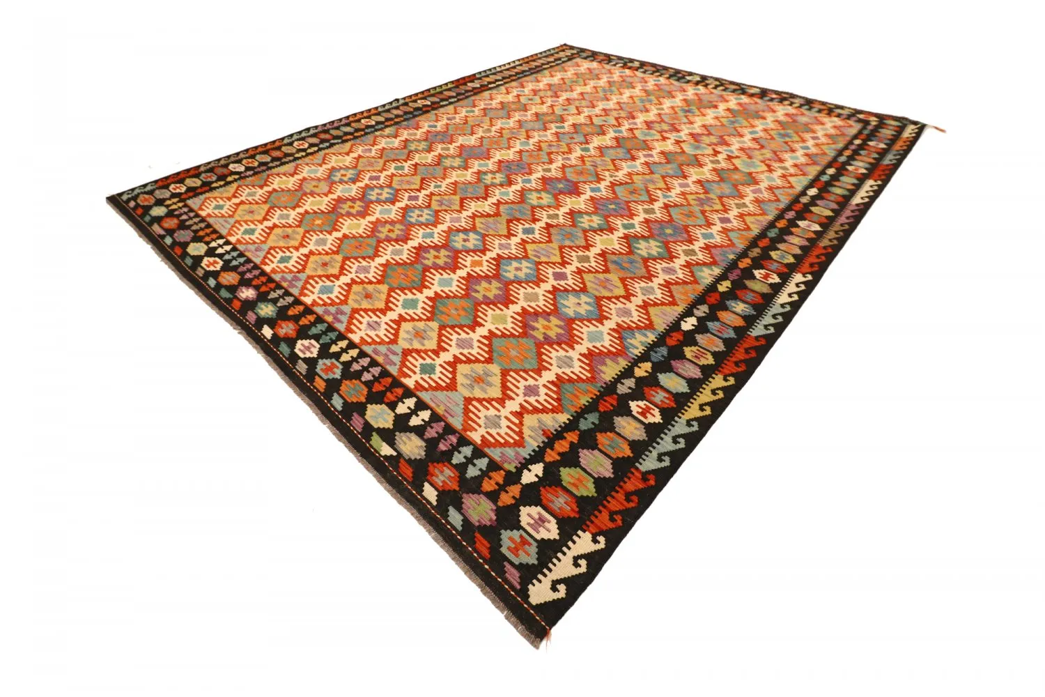Alfombra kilim oriental 391 x 302 cm
